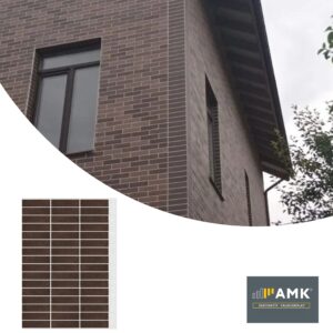 AMK ROW-303 barna sormintás falburkolat termékképe