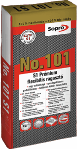 Sopro No. 101 S1 flexibilis csemperagasztó szürke 25 kg-os kiszerelés