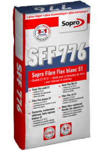 Sopro SFF 776 szálerősített flexibilis csemperagasztó fehér 20 kg-os kiszerelés